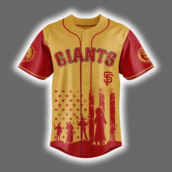 2025 Giants x Native American Heritage Month Jersey 2