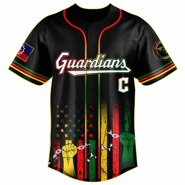 2025 Guardians x Juneteenth Day Baseball Jersey 2