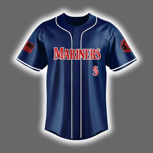 2025 Mariners Appreciation First Responders Night Jersey 2