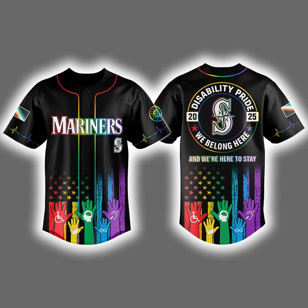 2025 Mariners Disability Pride Month Jersey 2025 Mariners Disability Pride Month Jersey