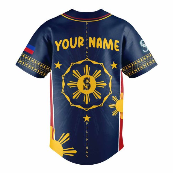 2025 Mariners Filipino Heritage Night Jersey 3