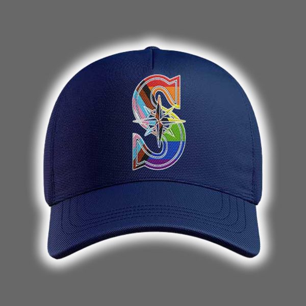 2025 Mariners LGBT Pride Night Hat 2