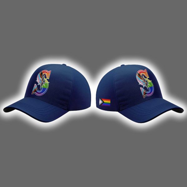 2025 Mariners LGBT Pride Night Hat 3