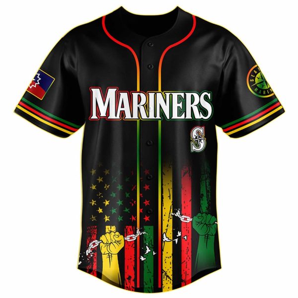 2025 Mariners x Juneteenth Day Baseball Jersey 2