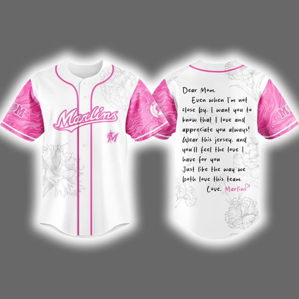2025 Marlins Celebrating Mother's Day Jersey