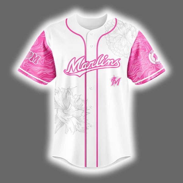 2025 Marlins Celebrating Mothers Day Jersey 2