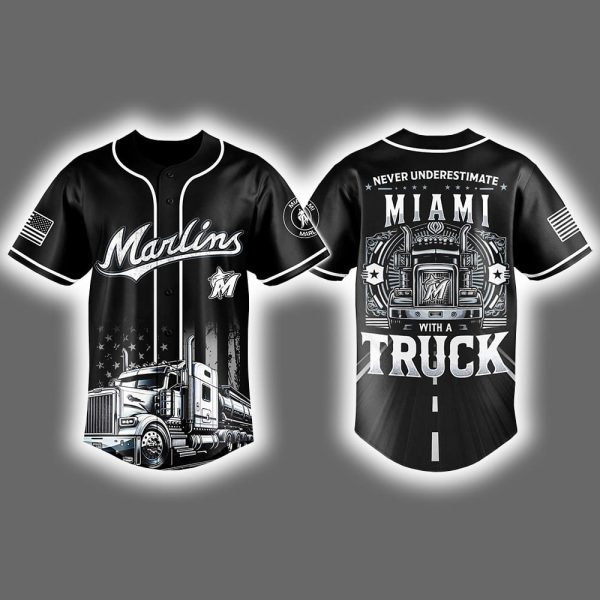 2025 Marlins National Truck Driver Appreciation Week Jersey