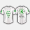 2025 Marlins Never Fightin' Alone Mental Health Awareness Month Jersey
