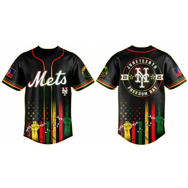 2025 Mets x Juneteenth Day Baseball Jersey