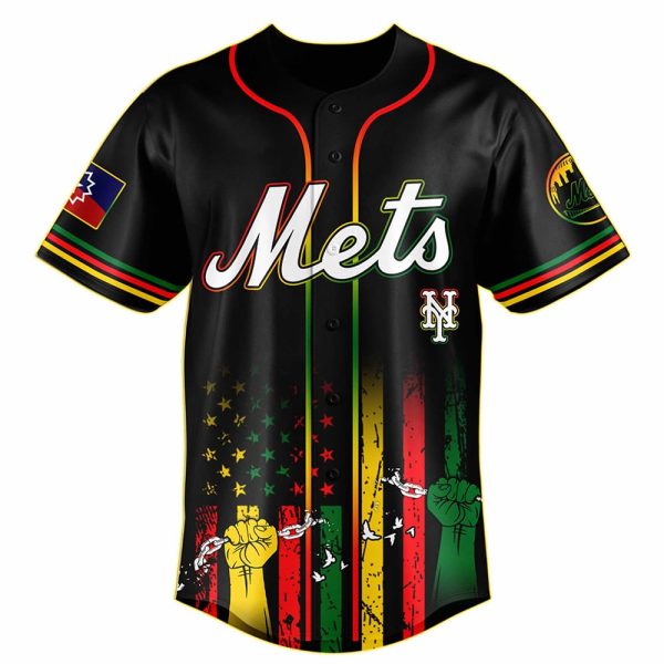 2025 Mets x Juneteenth Day Baseball Jersey 2