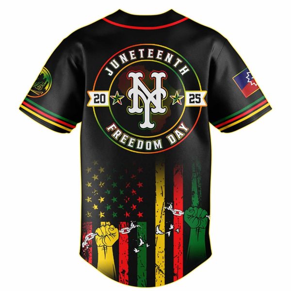 2025 Mets x Juneteenth Day Baseball Jersey 3