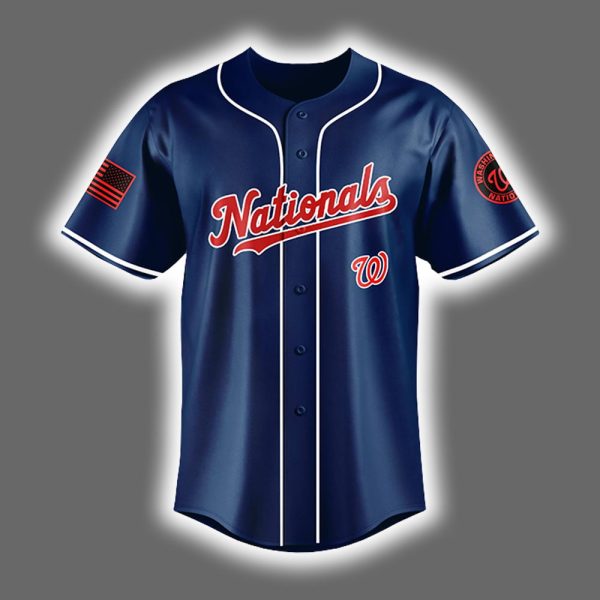 2025 Nationals Appreciation First Responders Night Jersey 2