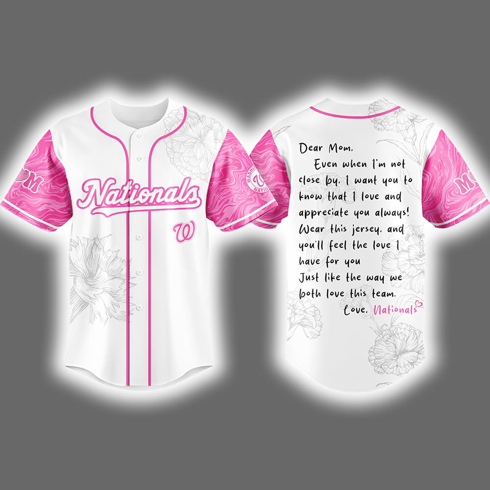 2025 Nationals Celebrating Mother's Day Jersey 2025 Nationals Celebrating Mother's Day Jersey