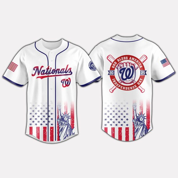 2025 Nationals Celebration Independence Day Jersey