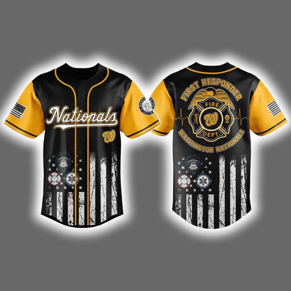 2025 Nationals First Responders Night Jersey