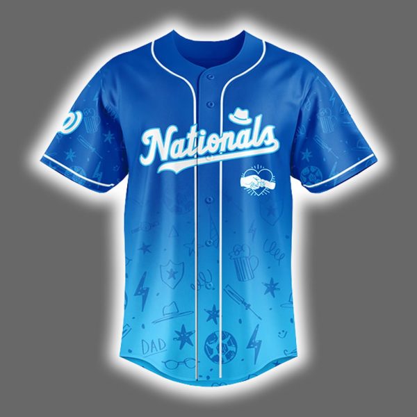 2025 Nationals Happy Fathers Day Jersey 2