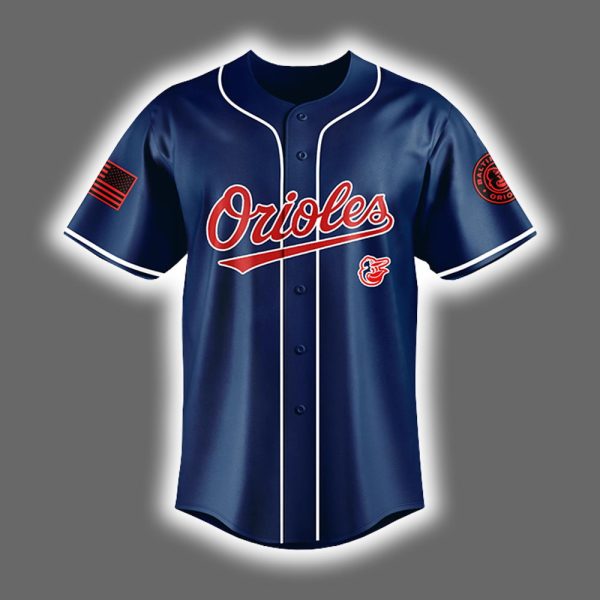 2025 Orioles Appreciation First Responders Night Jersey 2