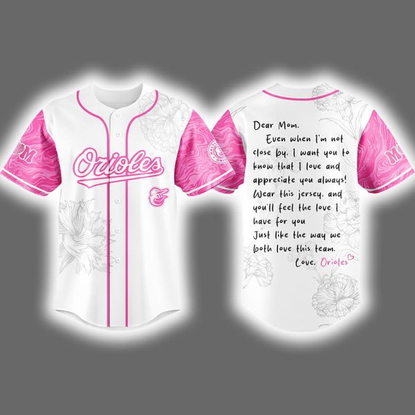 2025 Orioles Celebrating Mother's Day Jersey