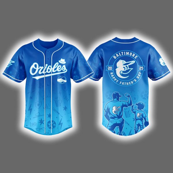 2025 Orioles Happy Father's Day Jersey