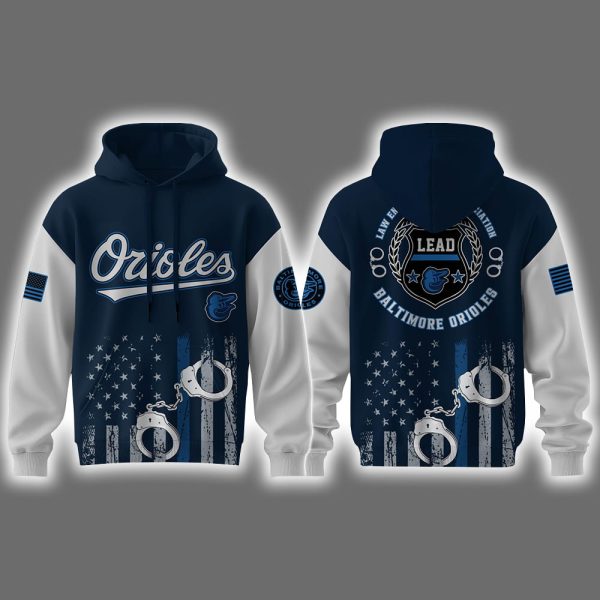2025 Orioles Law Enforcement Appreciation Day Hoodie Set