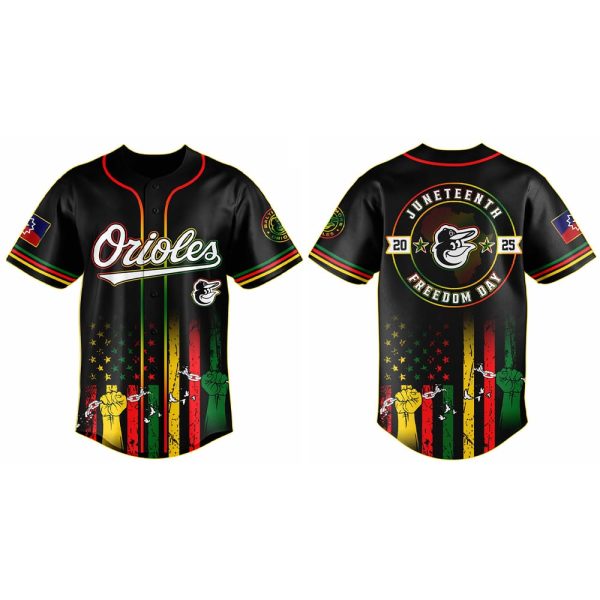 2025 Orioles x Juneteenth Day Baseball Jersey