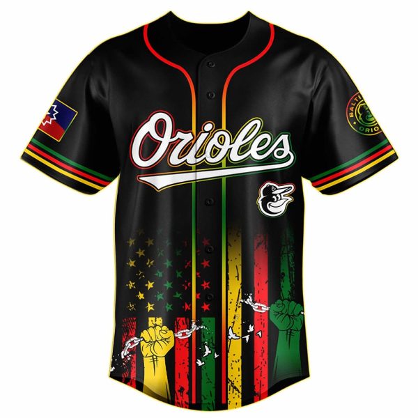 2025 Orioles x Juneteenth Day Baseball Jersey 2