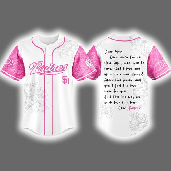 2025 Padres Celebrating Mother's Day Jersey