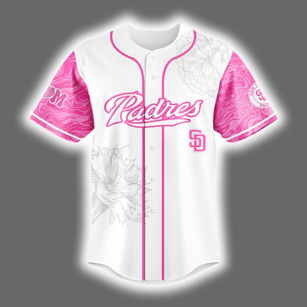 2025 Padres Celebrating Mothers Day Jersey 2