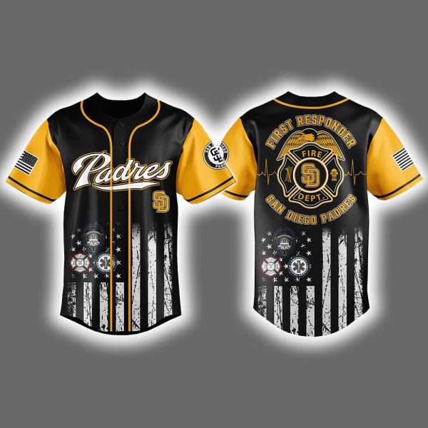 2025 Padres First Responders Night Jersey