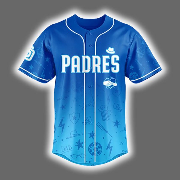 2025 Padres Happy Fathers Day Jersey 2