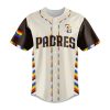 2025 Padres LGBT Pride Night Baseball Jersey 2