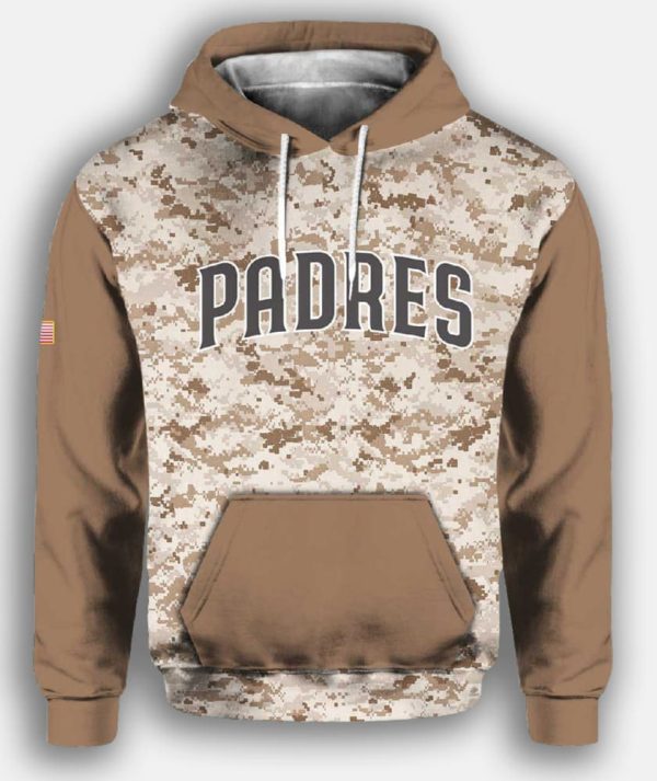 2025 Padres Military Hoodie Giveaway 2