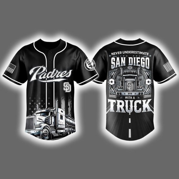 2025 Padres National Truck Driver Appreciation Week Jersey