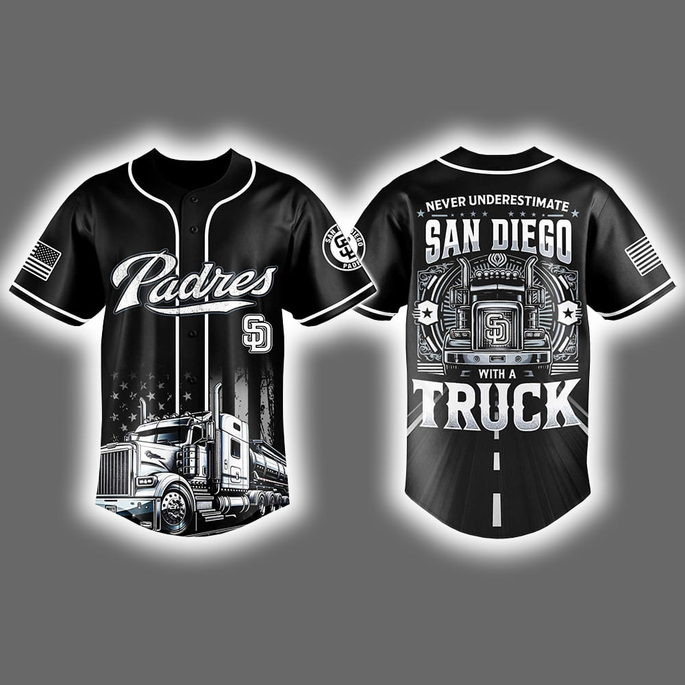 2025 Padres National Truck Driver Appreciation Week Jersey 2025 Padres National Truck Driver Appreciation Week Jersey