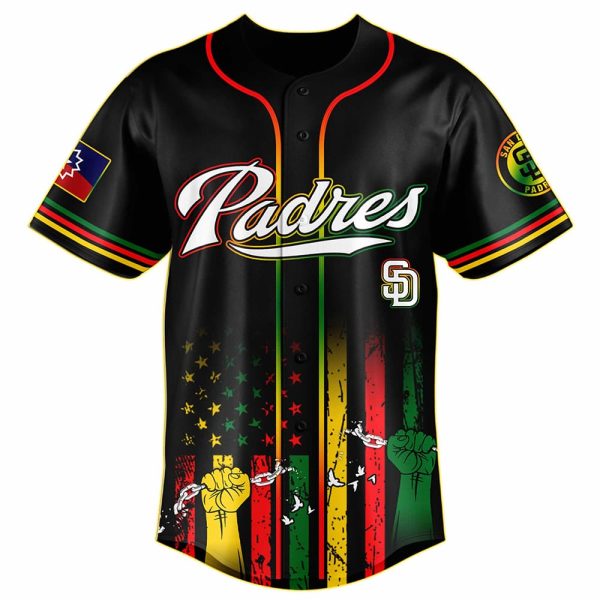 2025 Padres x Juneteenth Day Baseball Jersey 2