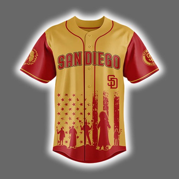 2025 Padres x Native American Heritage Month Jersey 2