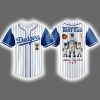 2025 Personalized Dodgers Celebration Father's Day Jersey