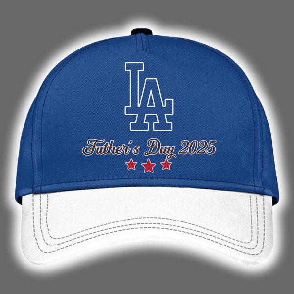 2025 Personalized Dodgers Celebration Fathers Day Jersey 2