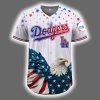 2025 Personalized Dodgers Independence Day American 1776 Jersey 2