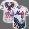 2025 Personalized Mets Independence Day American 1776 Jersey