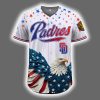 2025 Personalized Padres Independence Day American 1776 Jersey 2