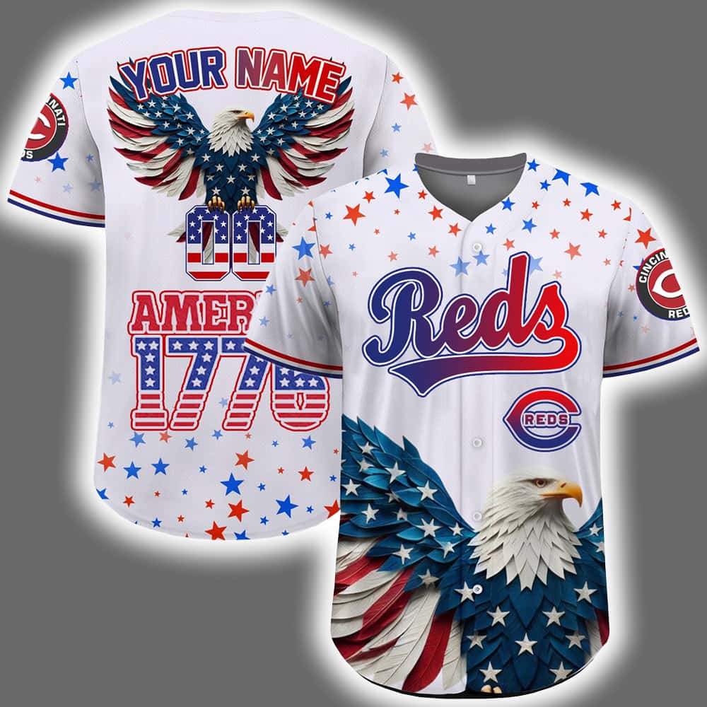 2025 Personalized Reds Independence Day American 1776 Jersey 2025 Personalized Reds Independence Day American 1776 Jersey