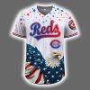 2025 Personalized Reds Independence Day American 1776 Jersey 2