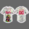 2025 Personalized Reds x Snoop Dogg Post Game Concert Baseball Jersey
