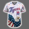 2025 Personalized Tigers Independence Day American 1776 Jersey 2