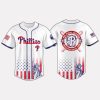 2025 Phillies Celebration Independence Day Jersey