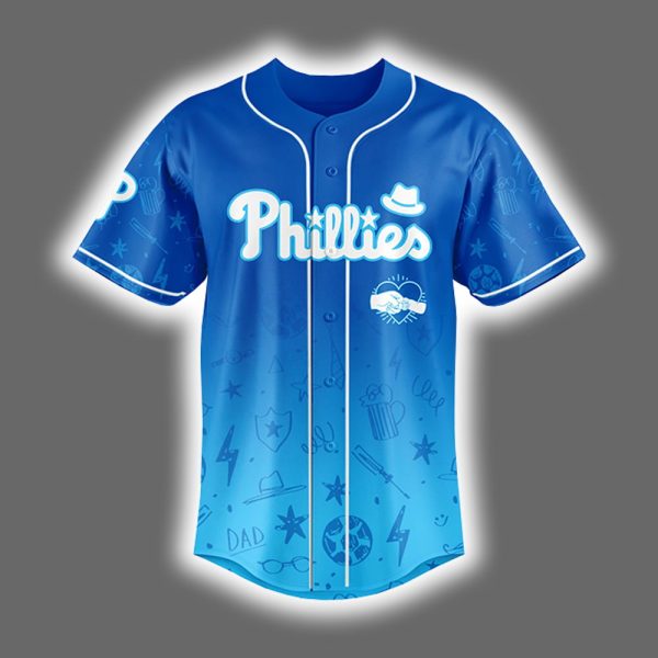 2025 Phillies Happy Fathers Day Jersey 2