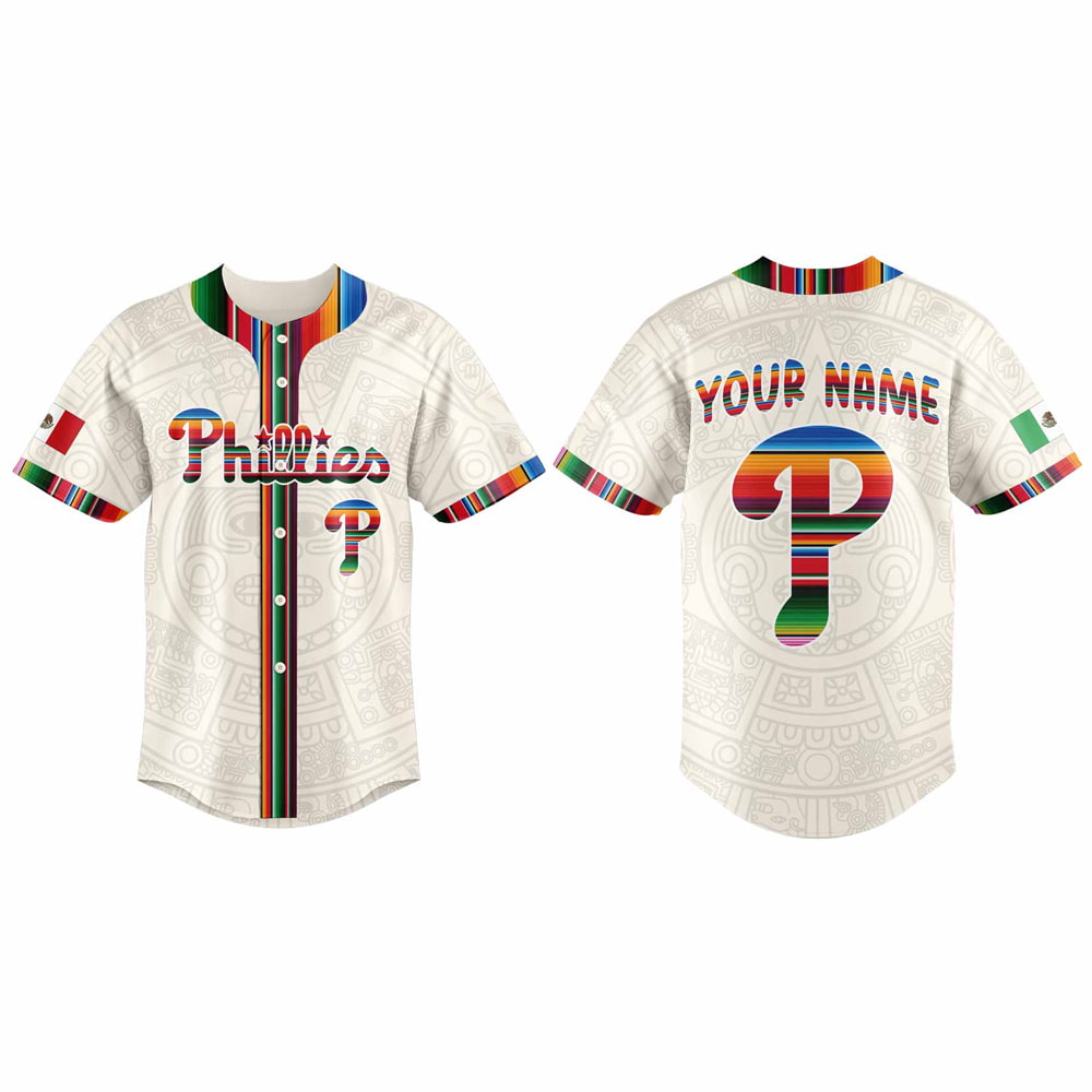 2025 Phillies Mexican Heritage Night Baseball Jersey 2025 Phillies Mexican Heritage Night Baseball Jersey