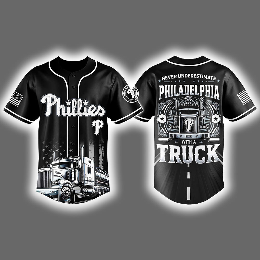 2025 Phillies National Truck Driver Appreciation Week Jersey 2025 Phillies National Truck Driver Appreciation Week Jersey