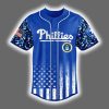 2025 Phillies x US Air Force Appreciation Night Baseball Jersey 2